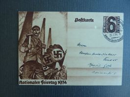 Postkarte "Nationaler Feiertag 1934",  Fr. 2.50