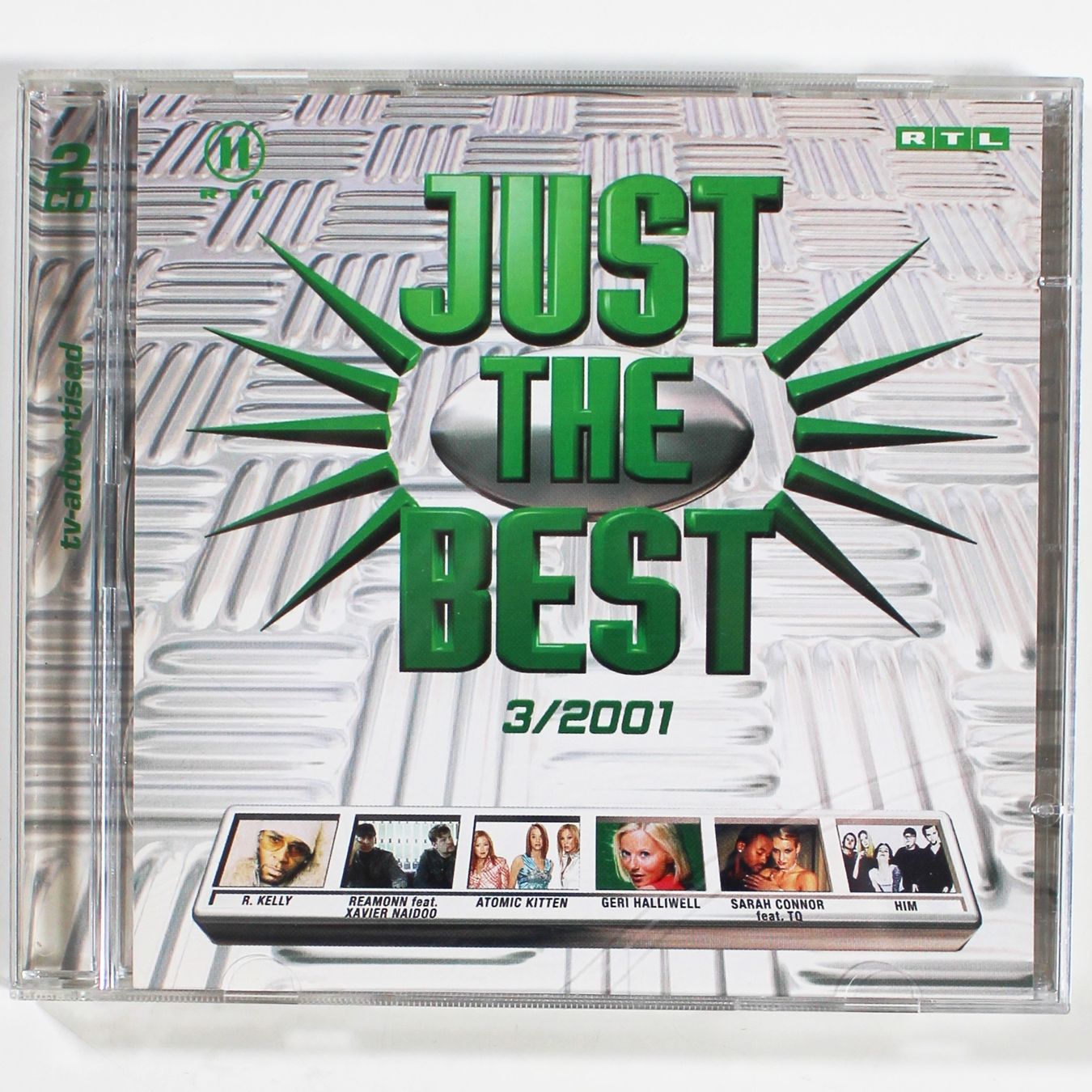 CD: 2CD - JUST THE BEST - 40 CHART TOP HITS 2001 Vol. 3 – Usato da Brüttisellen venduto da Collector-Corner