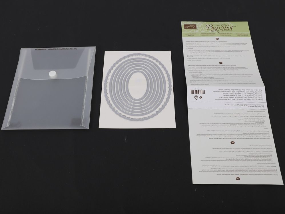 STAMPIN UP Framelits Oval Kollektion Kaufen auf Ricardo