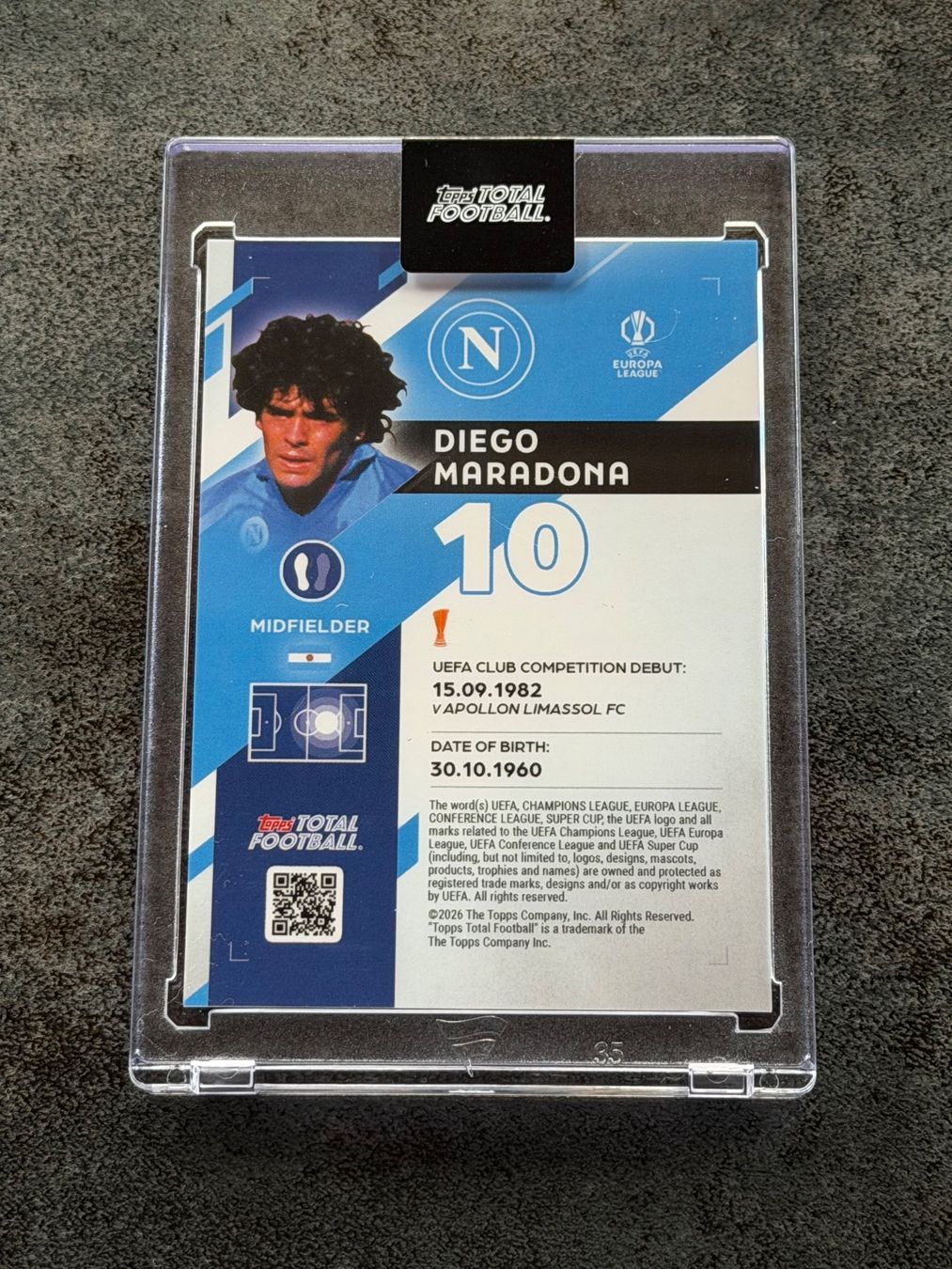 Topps Cartes à collectionner: Diego Maradona 24/35 - Topps – Neuf (Voir description) à Kaiseraugst par 420n 1