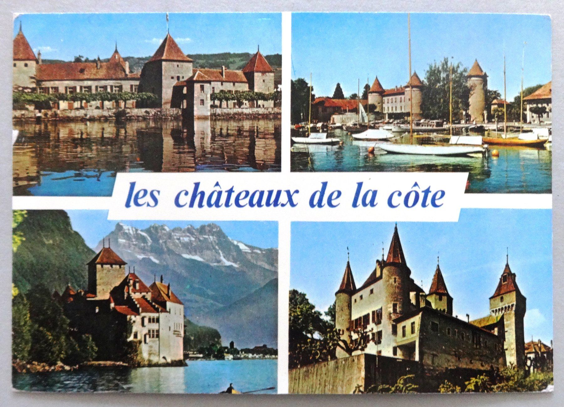 Cartoline postali: Les châteaux de la côte – Usato da Fétigny venduto da Billy2miny
