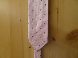 Altea Milano 100% Seiden Krawatte Rosa - 426158