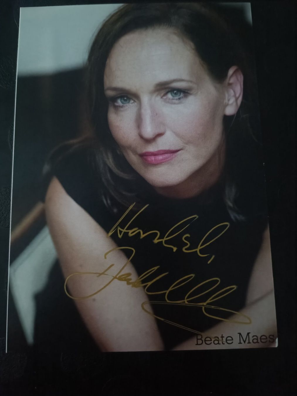 Autografi: Beate Maes - handsigniert – Usato da Menziken venduto da Artographs