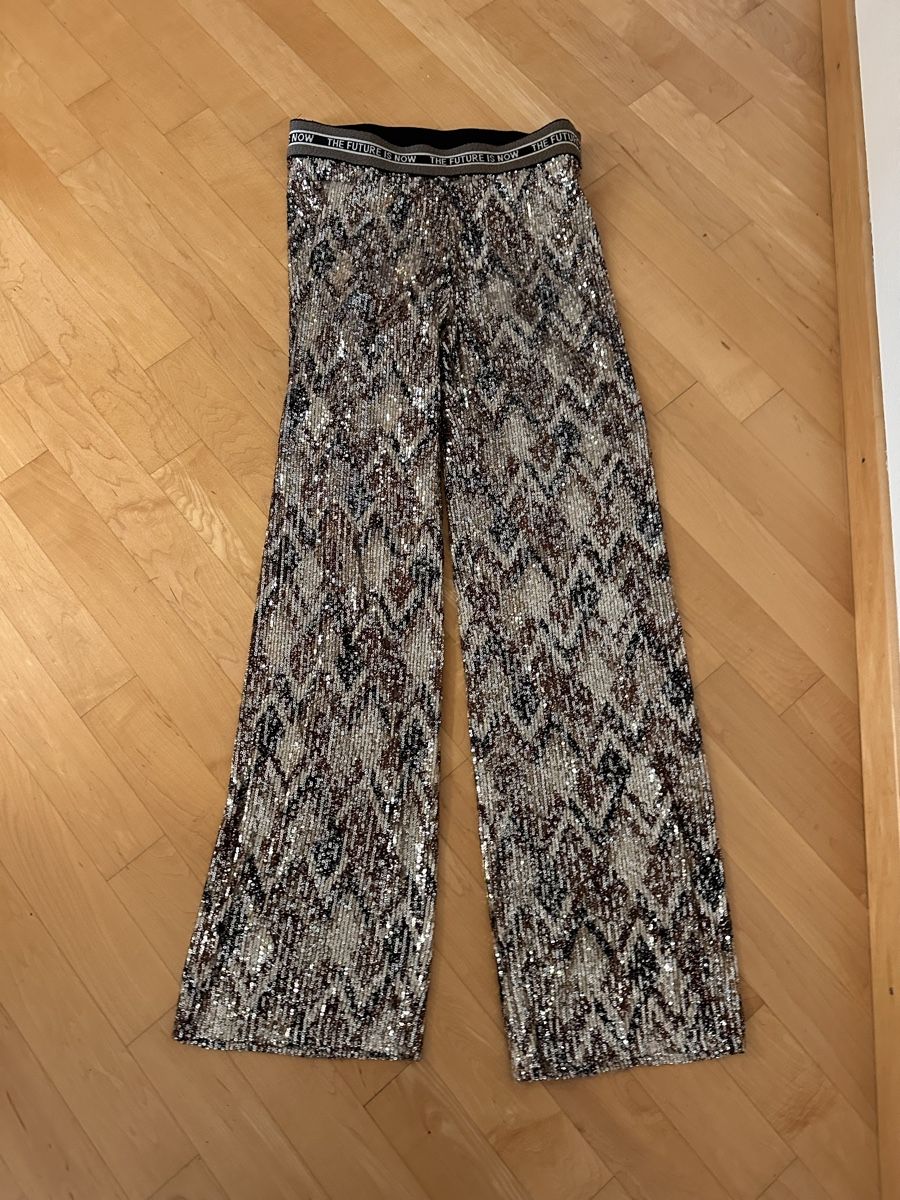 Cambio Pantaloni: Paillettenhosen von Cambio 38. Ein  hingucker  – Nuovo (secondo la descrizione) da Reinach BL venduto da Mopabst