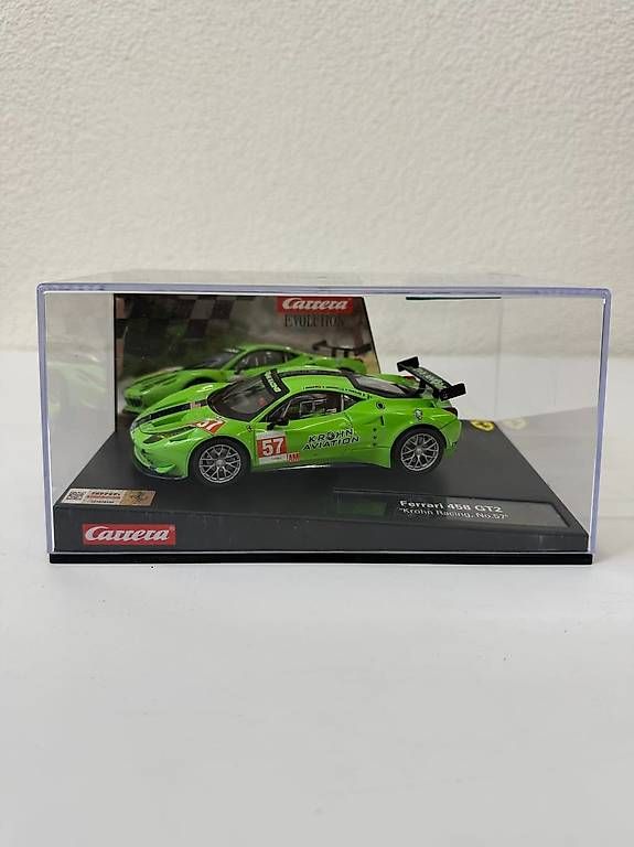 Carrera Voitures modèles: Carrera Evolution Ferrari 458 Krohn Racing No.57 Modellauto – D'occasion à Obernau par Arche_Noah_Brocki
