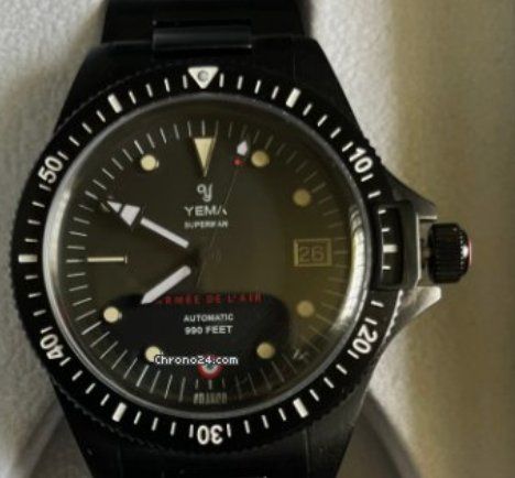 Yema Orologi: Militäruhr Yema Superman – Usato da zürich venduto da mom03
