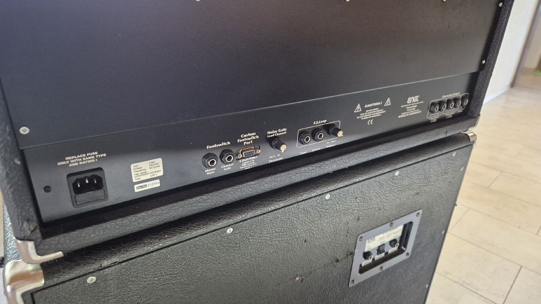 Engl Amplificatori: ENGL Powerball Type E645 Gitarrenverstärker Top mit Box – Usato da Muri AG venduto da Guitarfreak22 5