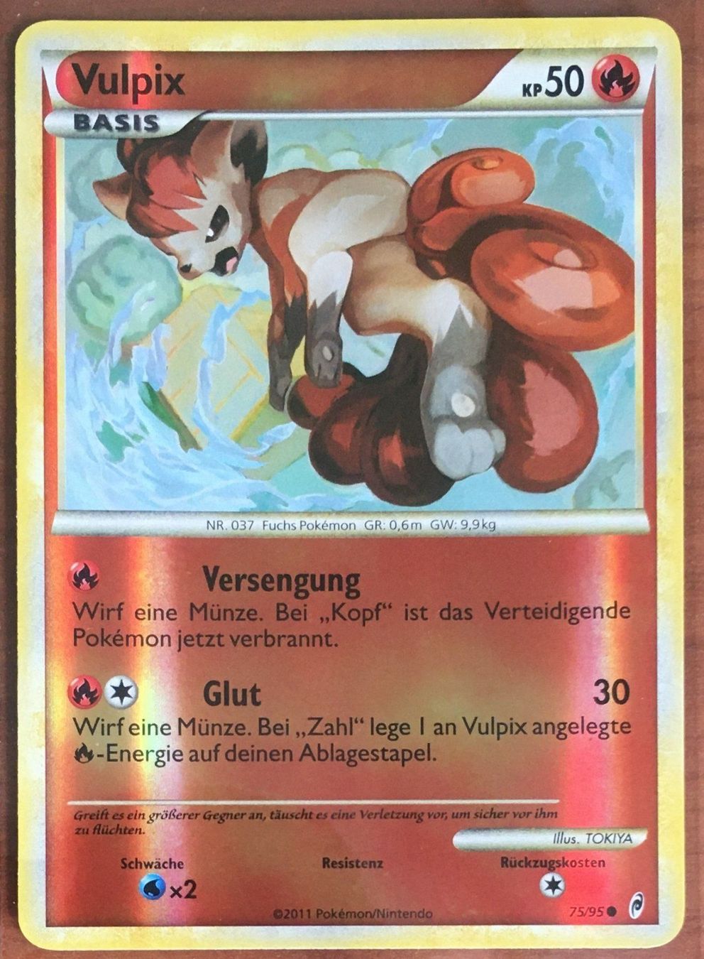 Pokémon Carte collezionabili: Vulpix Ruf der Legenden Reverse Holo Deutsch Mint – Nuovo (secondo la descrizione) da Dornach venduto da Deco89