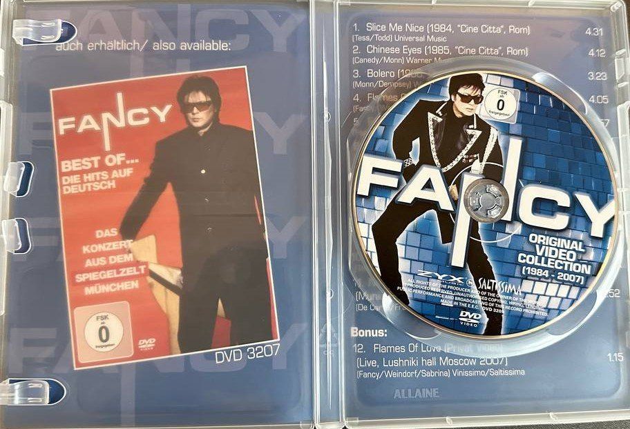 Tutti i DVDs: FANCY - Original Video Collection (1984 - 2007) DVD – Usato da Beringen venduto da Mantafisch1 2