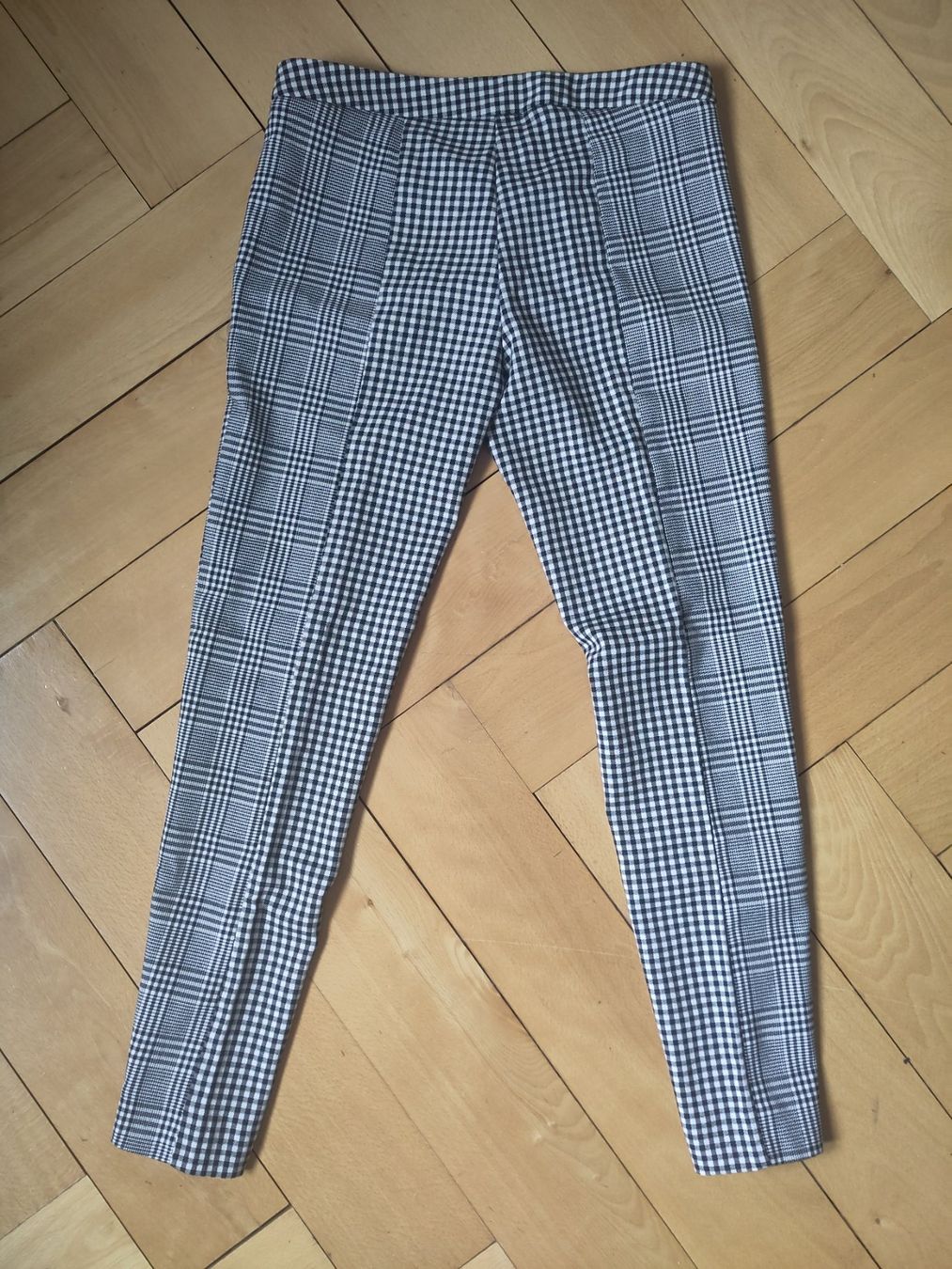 Pantaloni: Imperial Anzughose schwarz-weiss kariert – Usato da Luzern venduto da birnli 1