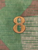 Ord. 1869–1898 Nummer 8 zu Tschako, Gold, Variante 1