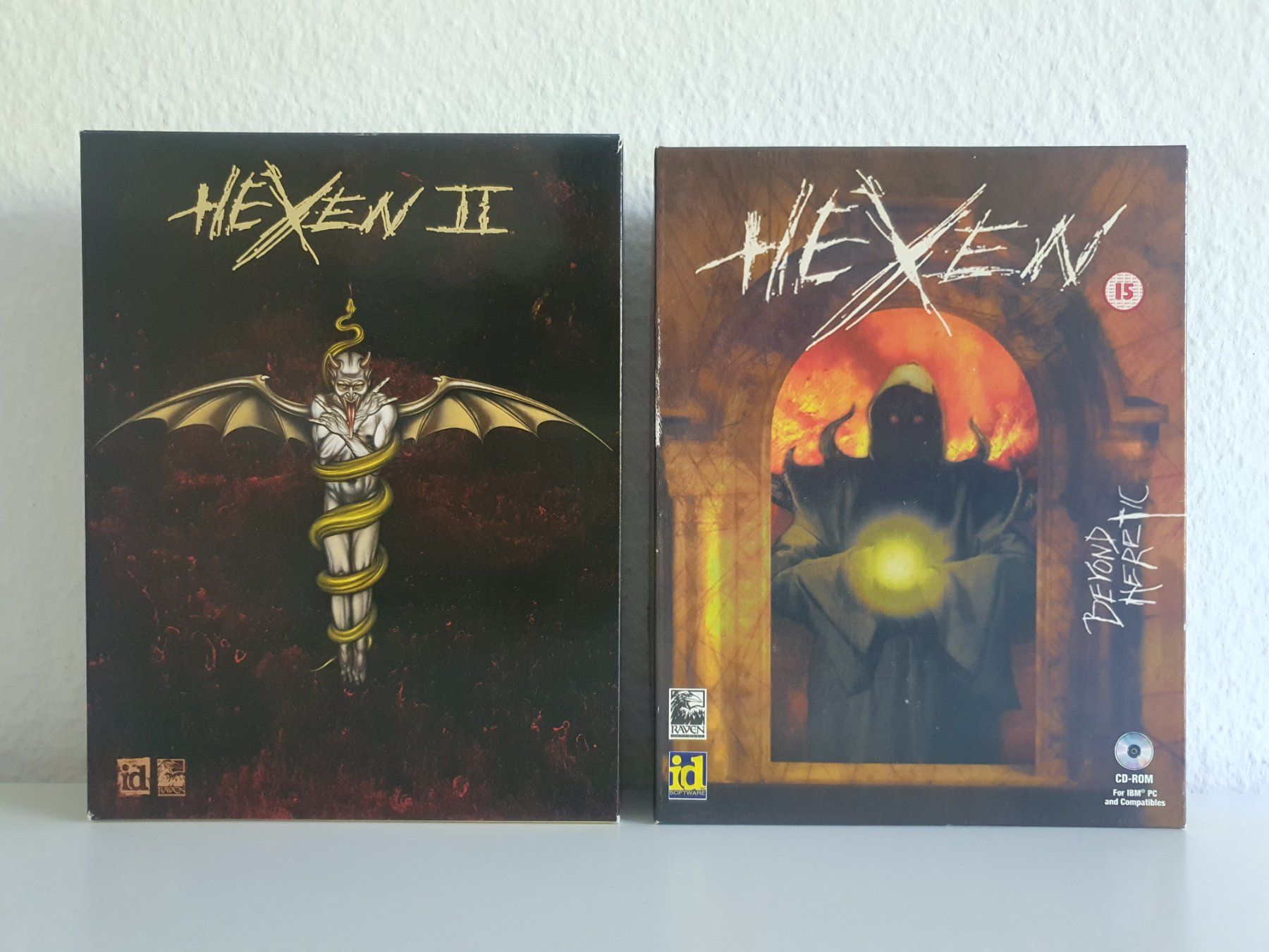 Giochi: PC Games HeXen + HeXen 2 (1995-1997) Big Box Bundle – Usato da Greifensee venduto da perfectioN88 1