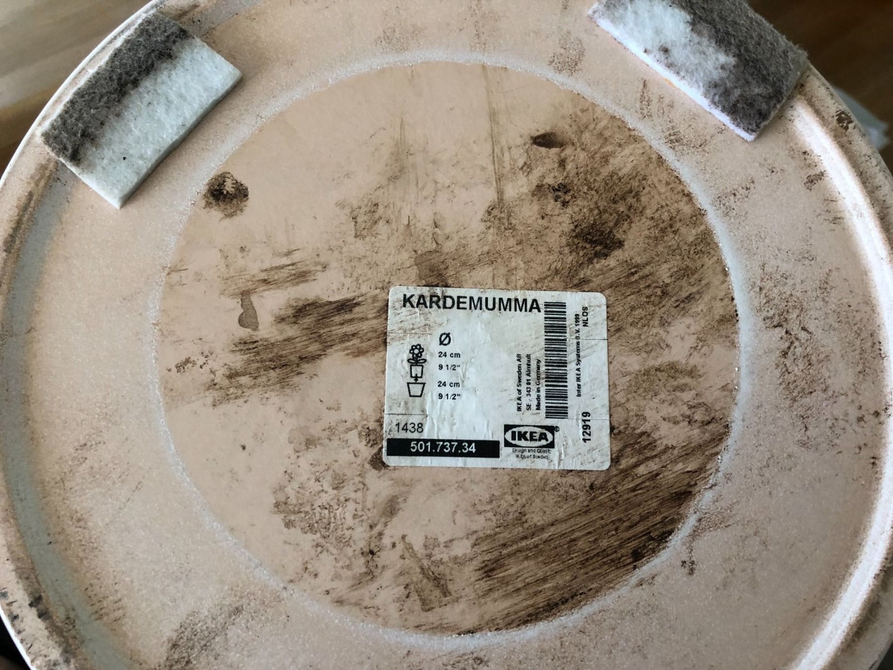 Ikea Blumentöpfe: Blumentopf IKEA (Kardemumma, Durchmesser 24cm) – Gebraucht aus Buchberg von jaene 2