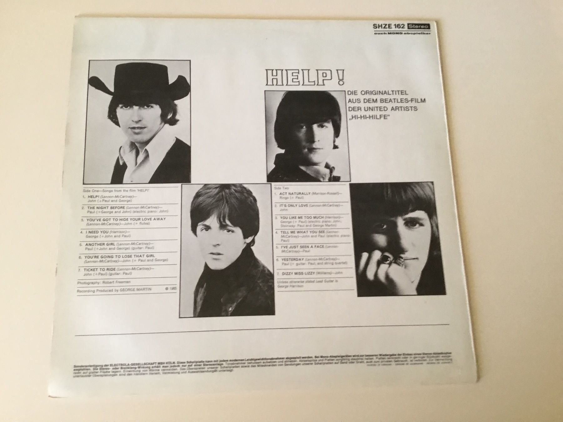 Dischi in vinile: The Beatles / Help – Usato da Kreuzlingen venduto da Schuggerman 1