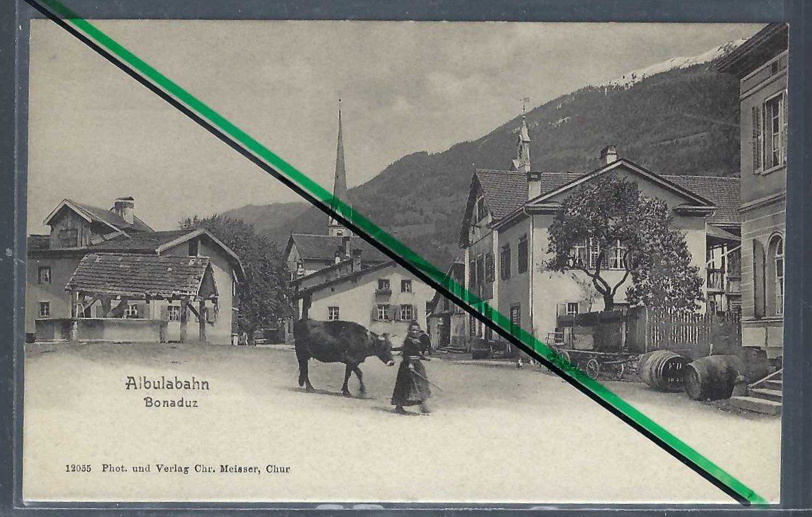 Cartes postales: Bonaduz. Albulabahn. – D'occasion à Horw par SwissSteamMemories