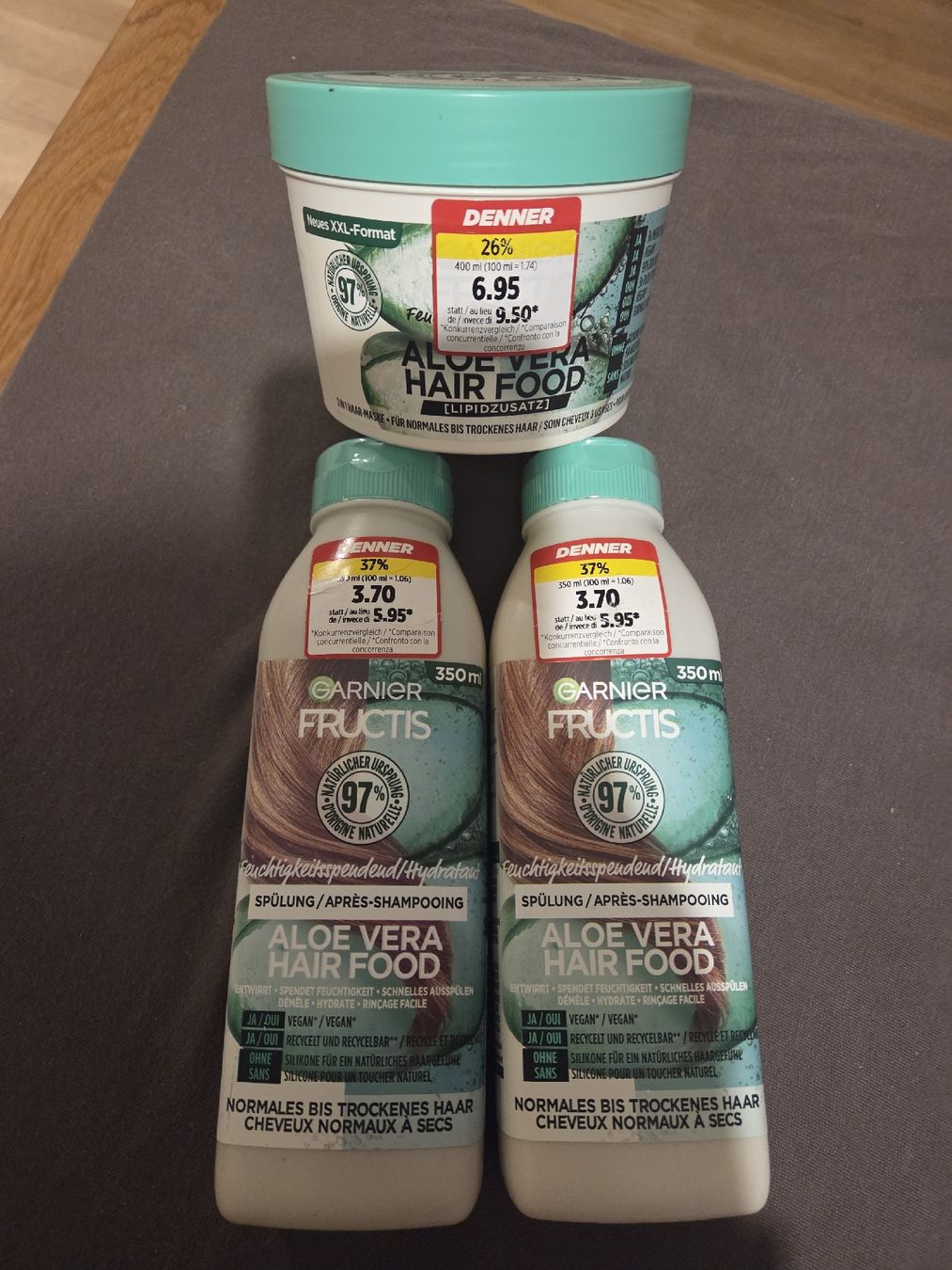 Garnier Prodotti per capelli: Garnier Aloe Vera Spülung& Maske – Nuovo (secondo la descrizione) da Rafz venduto da leoncupra