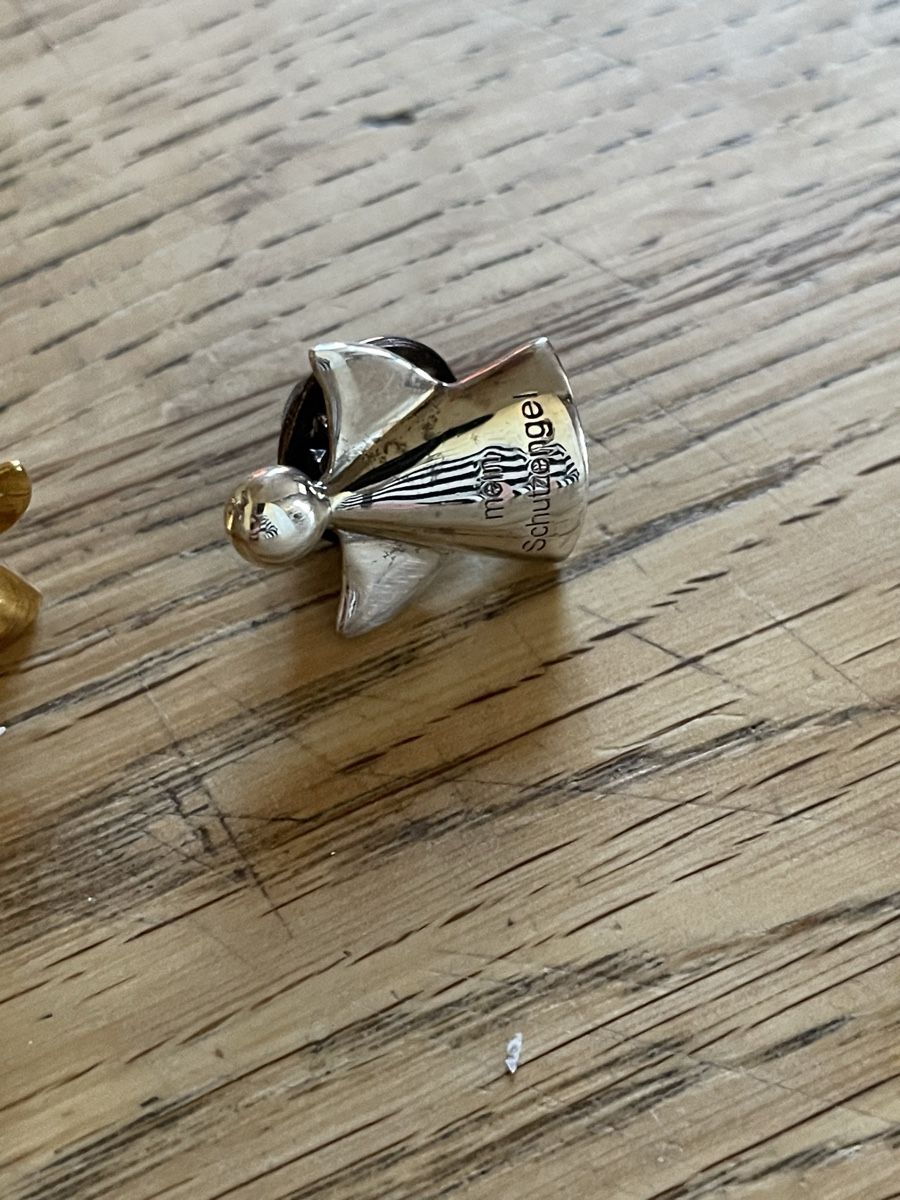 Anhänger: 2 Engel 925 Silber Pin – Gebraucht aus Flawil von Naphtali 1