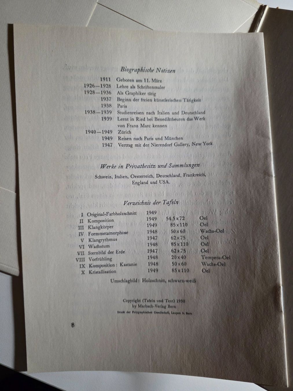 Libri: Oskar Dalvit Kunst Mappe mit Original Litho signiert – Usato da Walterswil BE venduto da Lonitti 5
