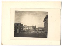 Fotografie Oppau, Feuerwehr-Einsatz 1921