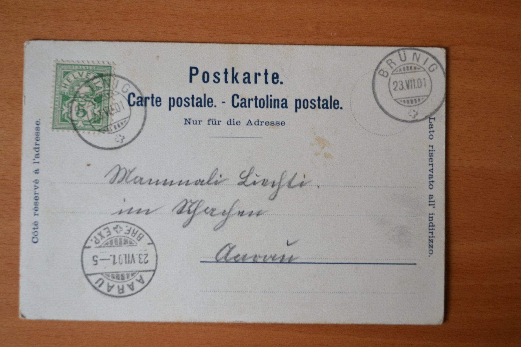 Cartoline postali: AK Am Brienzersee – Usato da Beinwil am See venduto da kajak55 1