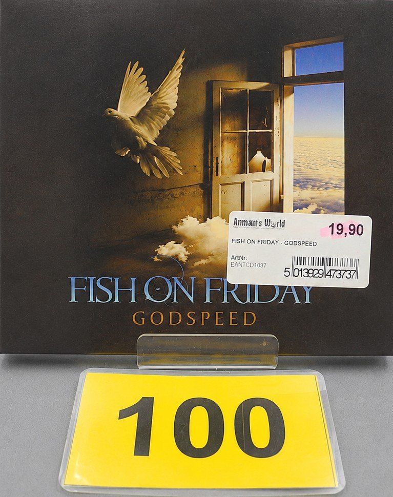 CD: CD FISH ON FRIDAY "GODSPEED", Nr. 100 – Nuovo e nell'imballaggio originale da Kottwil venduto da Crazyrolf