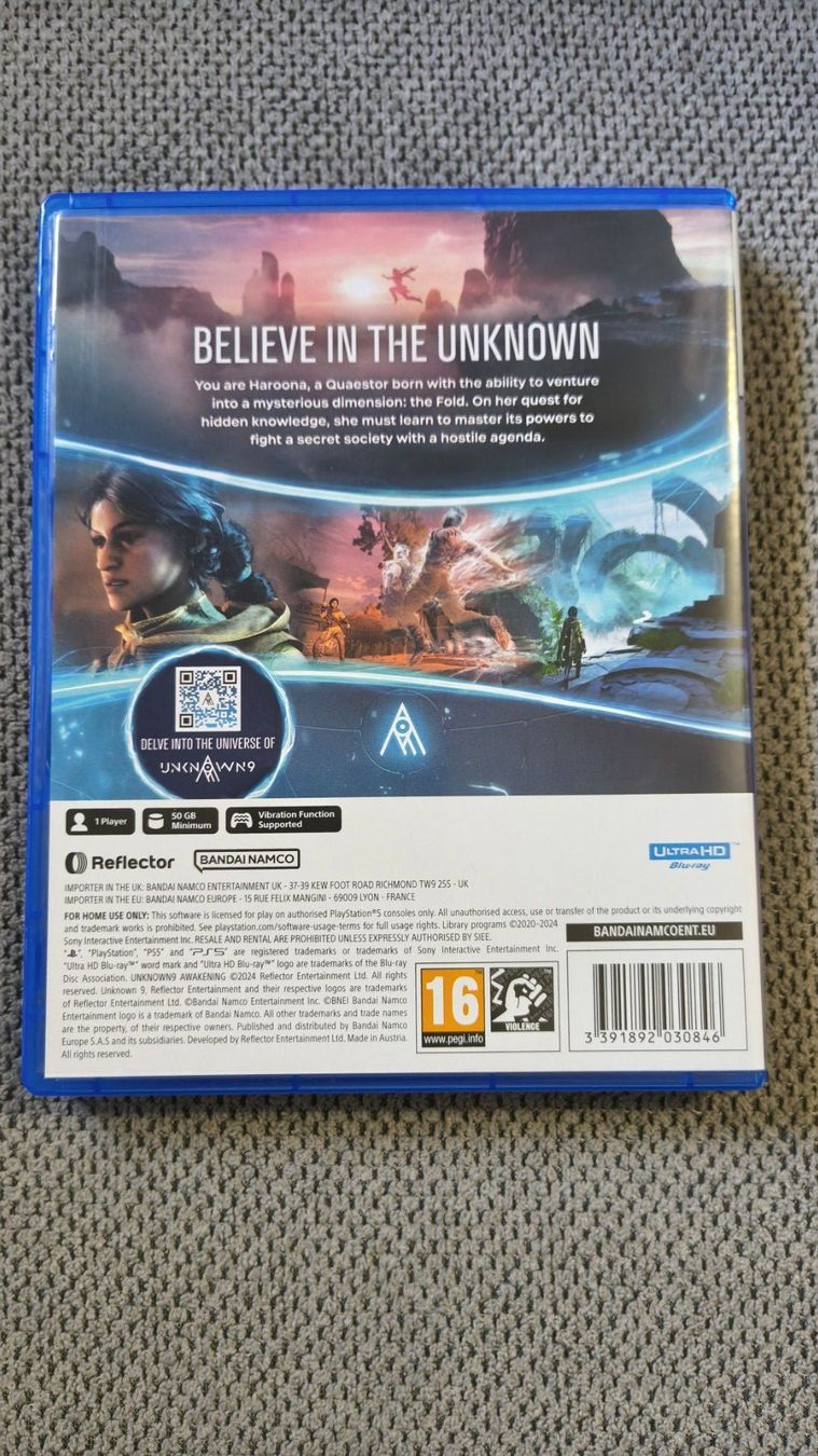 Giochi: Unknown 9 Awakening - PS5 Playstation 5 – Usato da Lenggenwil venduto da R_schneider 1