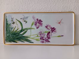 GEROLD-PORZELLAN BAVARIA W.-GERMANY Plat à cake
