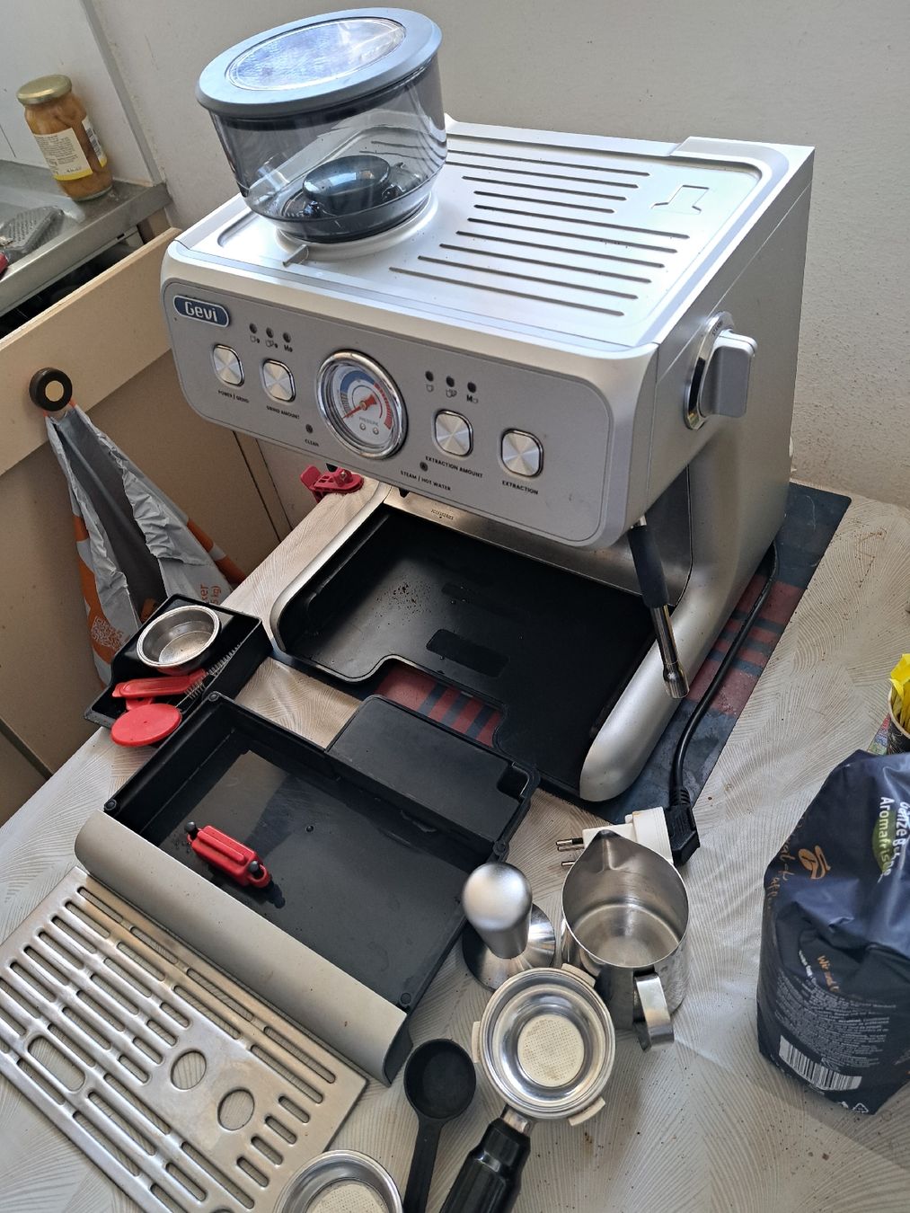 Macchine per caffè & Macchine per espresso: GEVI Espresso Masine CM5020DE-GS – Nuovo (secondo la descrizione) da Herisau venduto da leuchter7 6