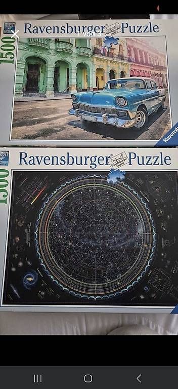 Ravensburger Puzzle: 2x 1500 Puzzles – Usato da Winterthur venduto da Neuesim