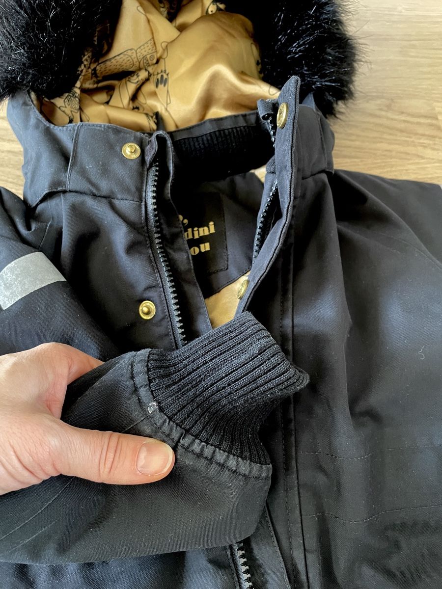 Mini Rodini Giacche & Cappotti: Mini Rodini | Winterparka | Schwarz | Gr. 80/86 – Usato da Zürich venduto da samira12382 4