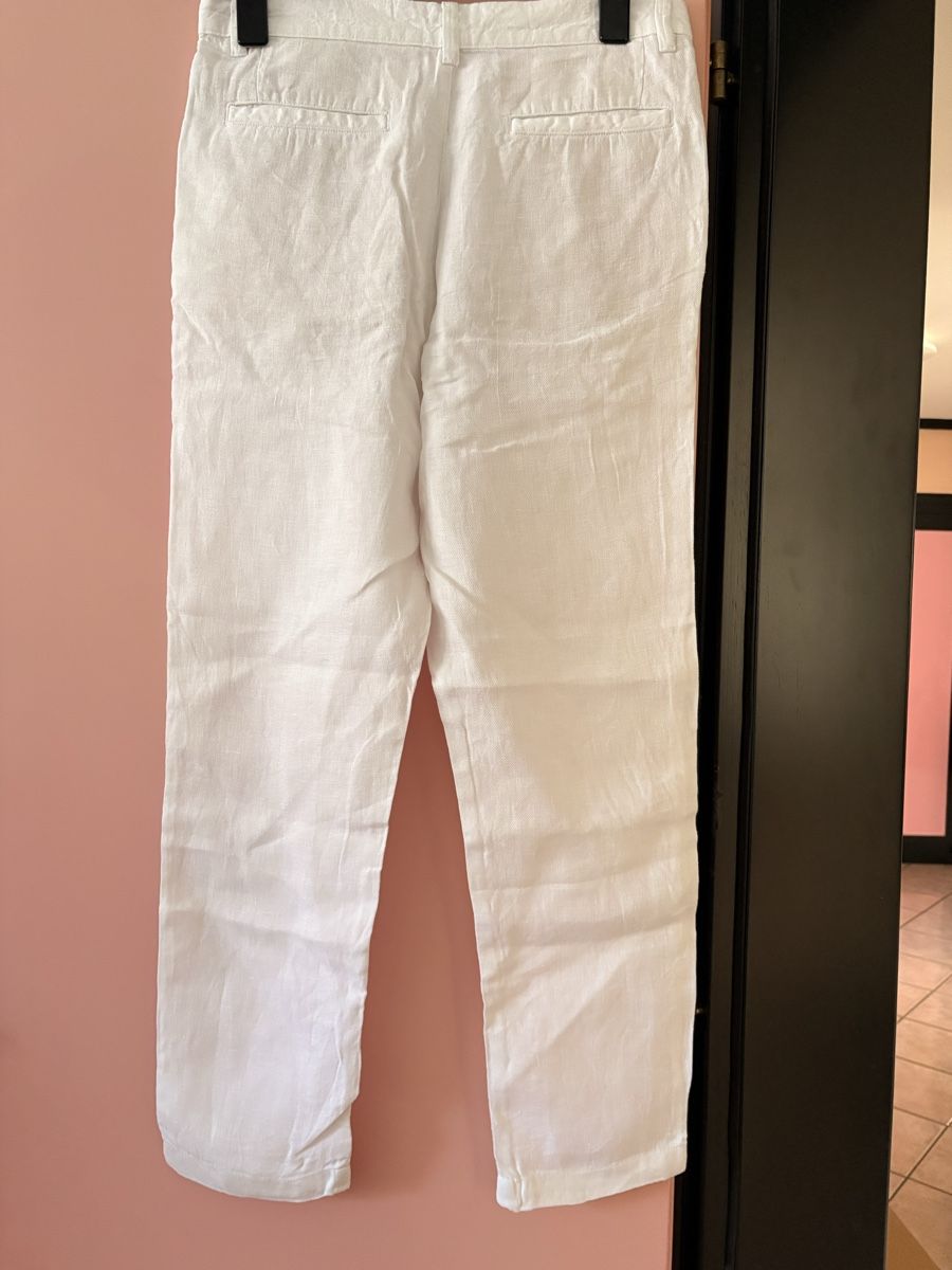 Pantaloni: Pantaloni bianchi Zara – Usato da S. Antonino venduto da FedeKikka88 2