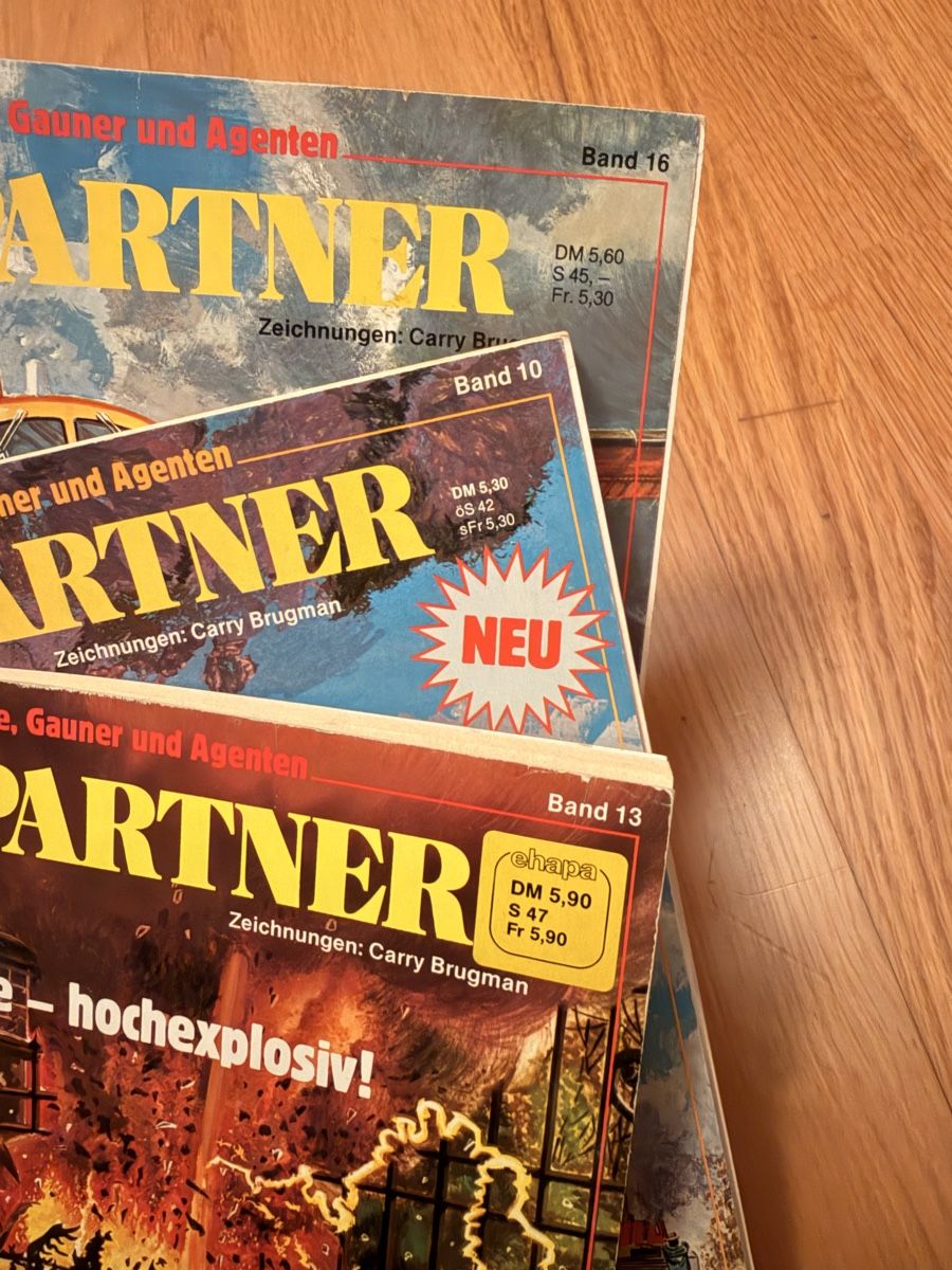 Comics: Vintage Comic 3x DIE PARTNER – Gebraucht aus Zürich von Washingpowder 2