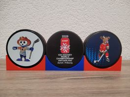 IIHF Ice Hockey World Championship 2025/2026 - Pack 3 pucks