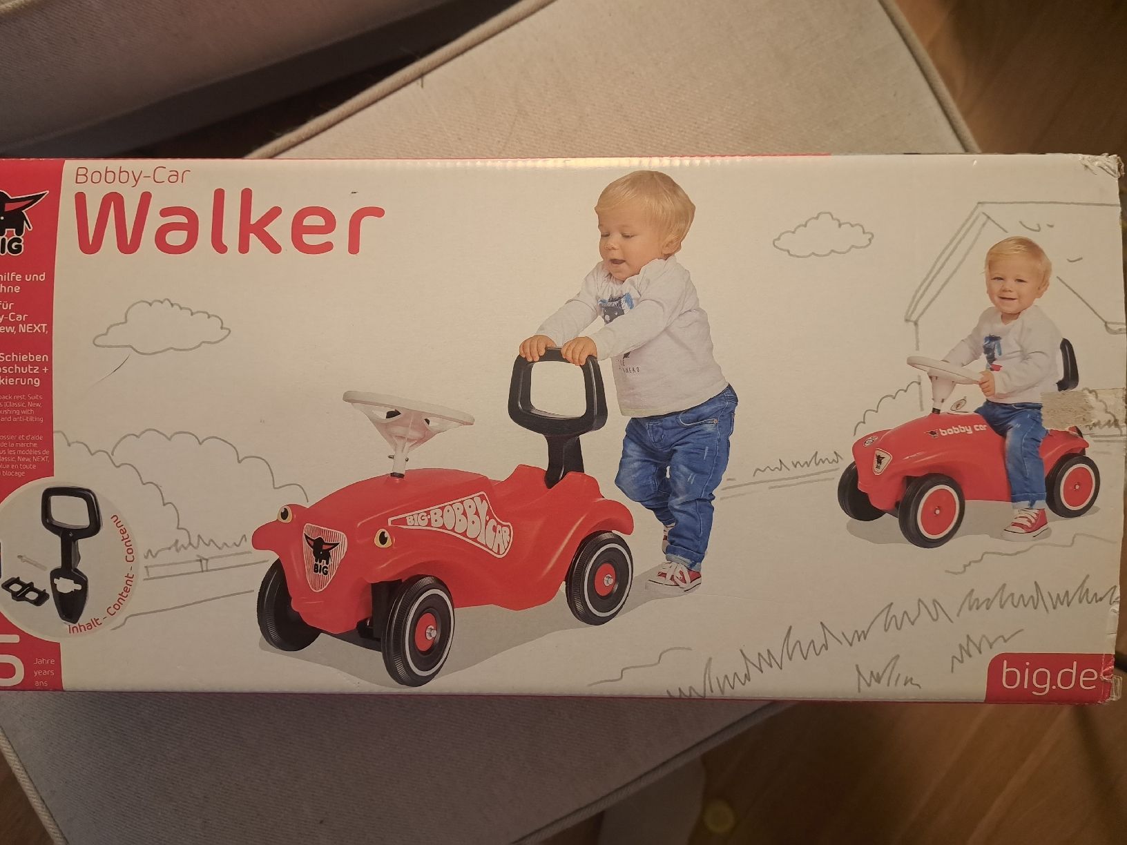 Big Veicoli per bambini: BIG Bobby Car Walker – Usato da Affoltern am Albis venduto da Smarties54