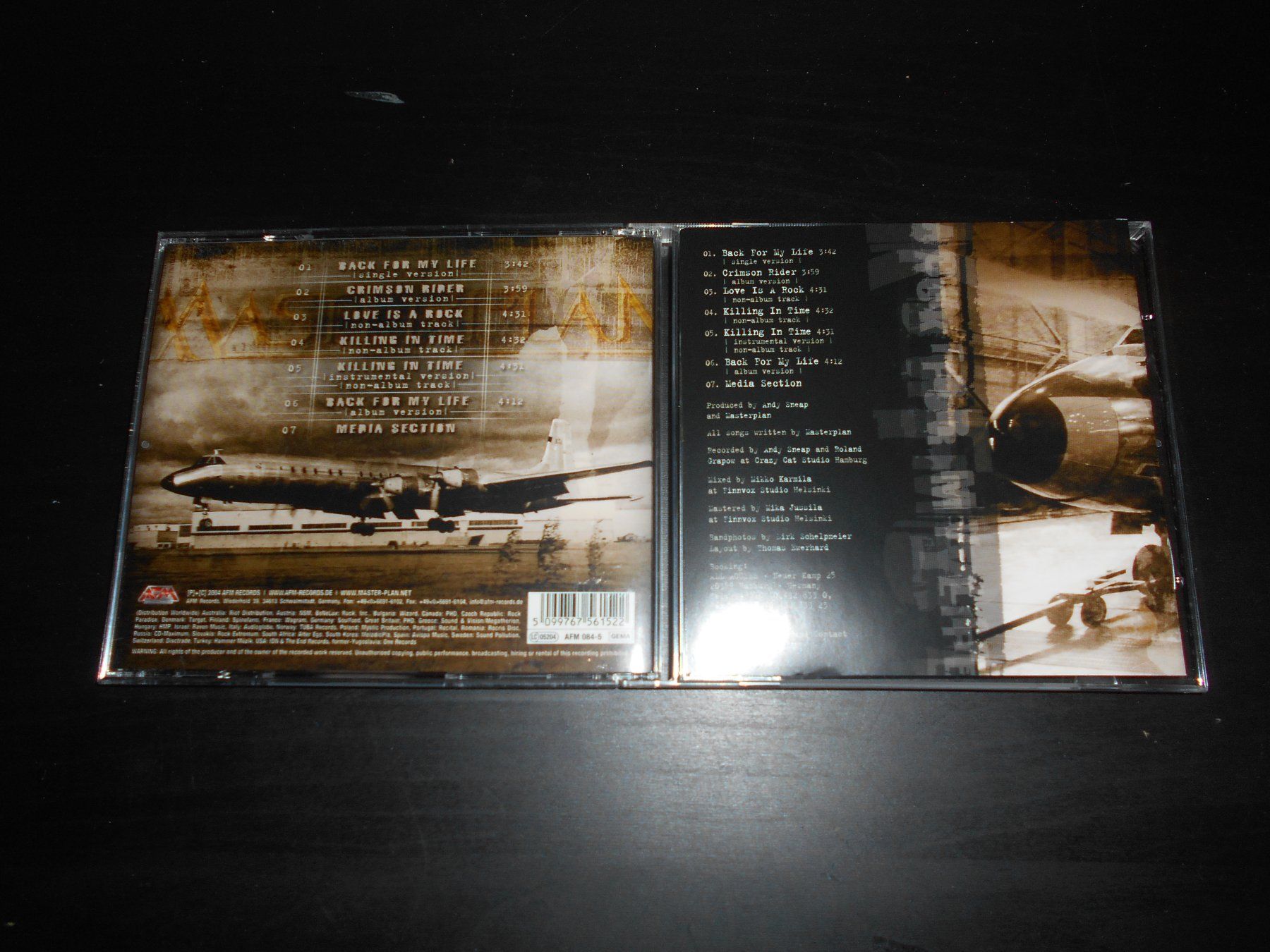 CDs: Masterplan – Back For My Life / 2004 / EP – Gebraucht aus Aarberg von witchhunter01 1