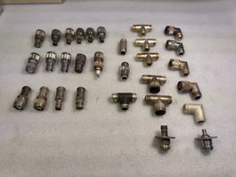 30 Stück HF Stecker und Übergänge Typ N