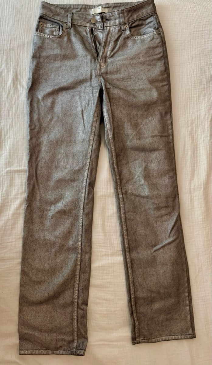 H&M Jeans: Silber Jeans H&M GR.34 – D'occasion à Aarau par beckywhite