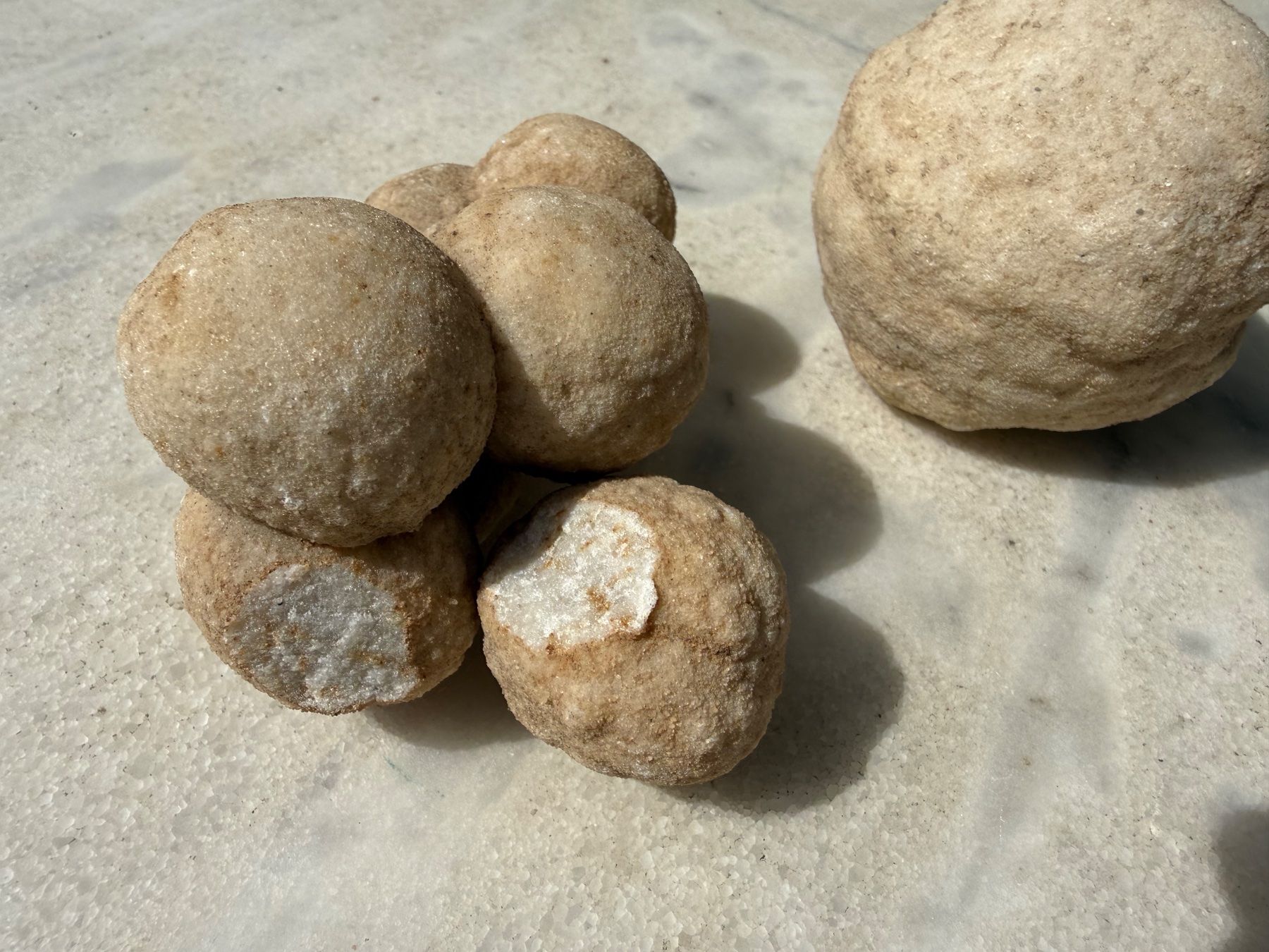 Mineralien & Heilsteine: Fossil Cluster Konkretionen (?) – Gebraucht aus Rorbas von tun_m7fz 8