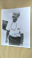 Fred Zinnemann, Original Autogramm auf Grossfoto in s/w
