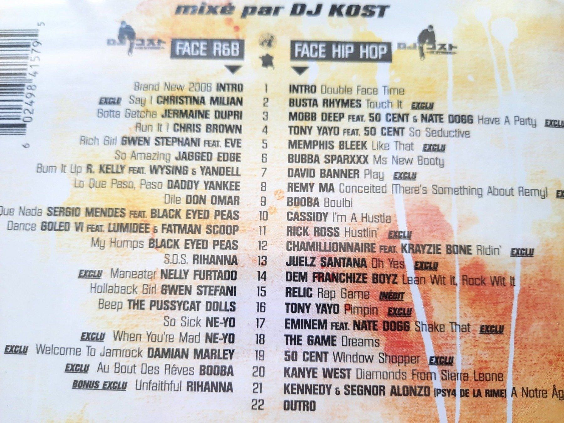 CD: CD Double face 2006 - Mixé par Dj Kost  – Usato da Pully venduto da bro_n52j 2