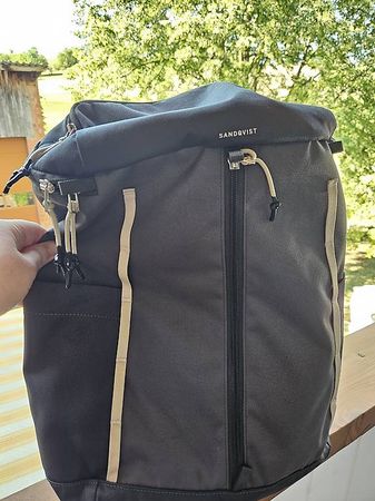Olivgrün Rucksack von Sandqvist