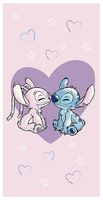 Disney Lilo und Stitch Love Badehandtuch Duschtuch mit Angel