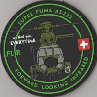 Super Puma AS 332 Helikopter FLIR mit Klett EVERYTIME