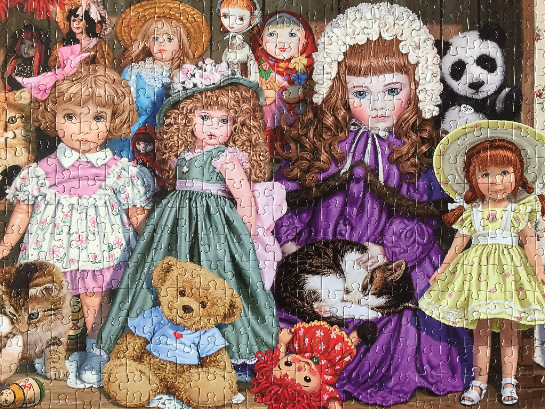 Puzzles: Puzzle Puppen 1000 Teile – Gebraucht aus Lützelflüh-Goldb von Fresu8 2