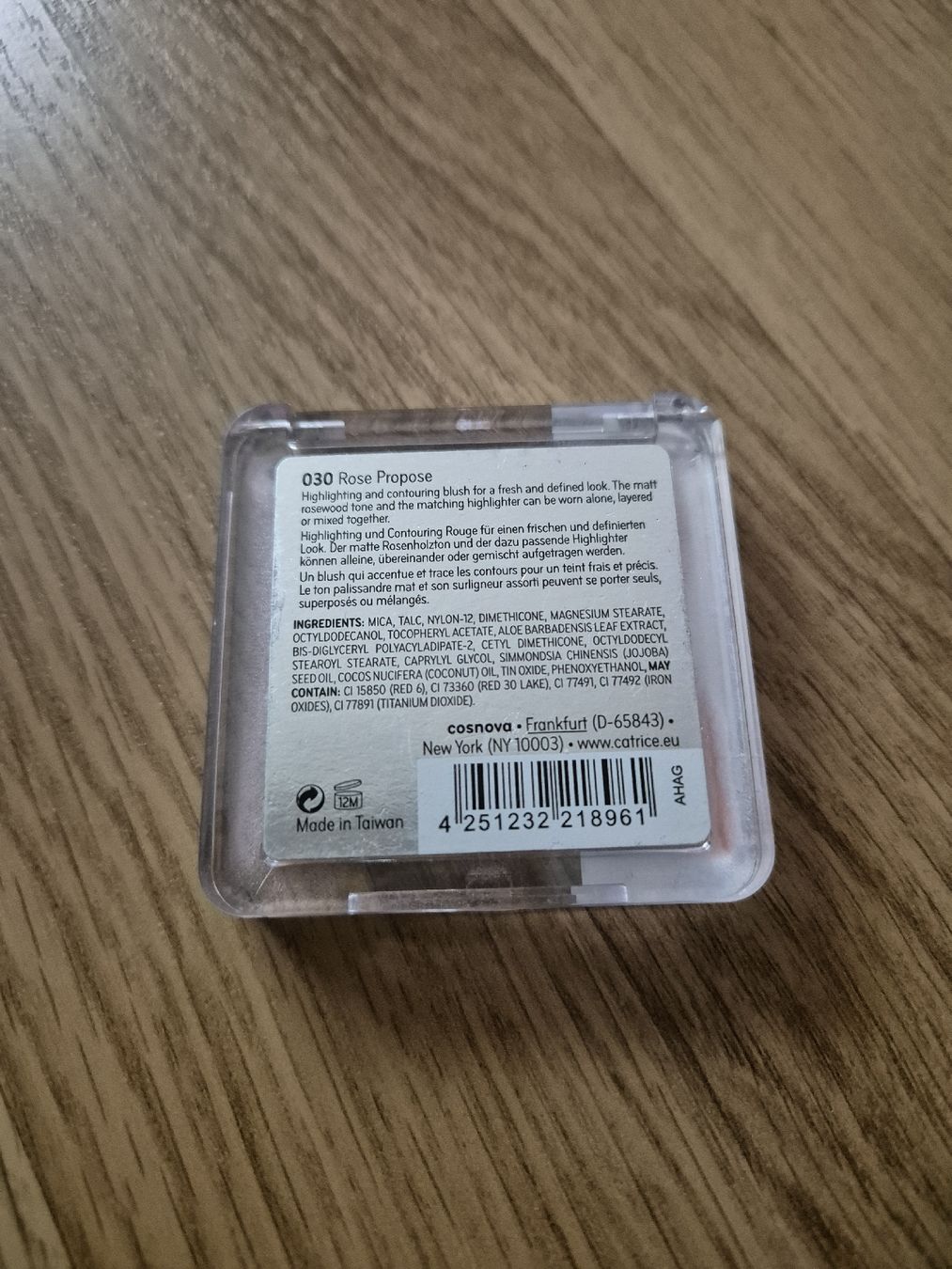 Catrice Make-up: Catrice Contouring Blush 030 Rose Propose Make-up – Usato da Langenthal venduto da Polarisstern 1