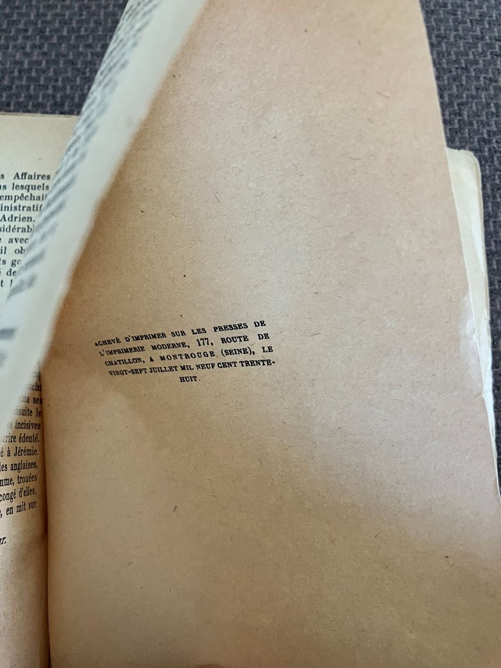 Livres: Mangeclous 1938 – D'occasion à Lausanne par hut_5q8h 2