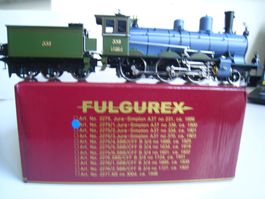 Fulgurex A3T 336 Jura-Simmplon ca. 1900, Grün/blau,  2275/1