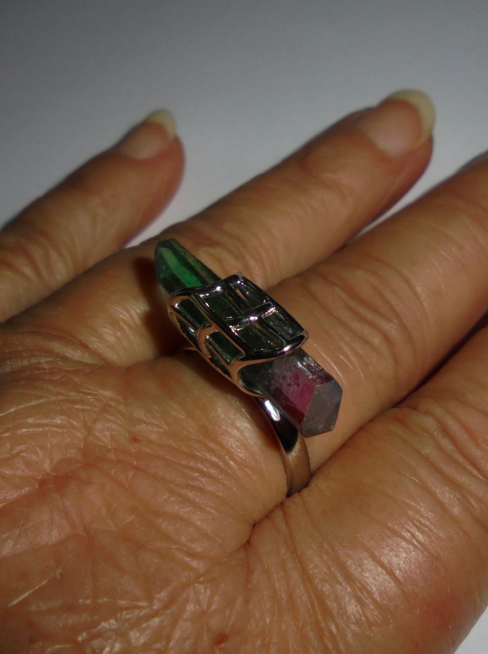Anelli: Echtschmuck: Silberring Mehrfarbiger Quarz 18/56 – Nuovo (secondo la descrizione) da Zuchwil venduto da maumauchi 4
