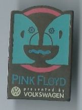 Plaketten & Abzeichen: Pink Floyd Pin Volkswagen  Konzert – Gebraucht aus Zürich von t24_de
