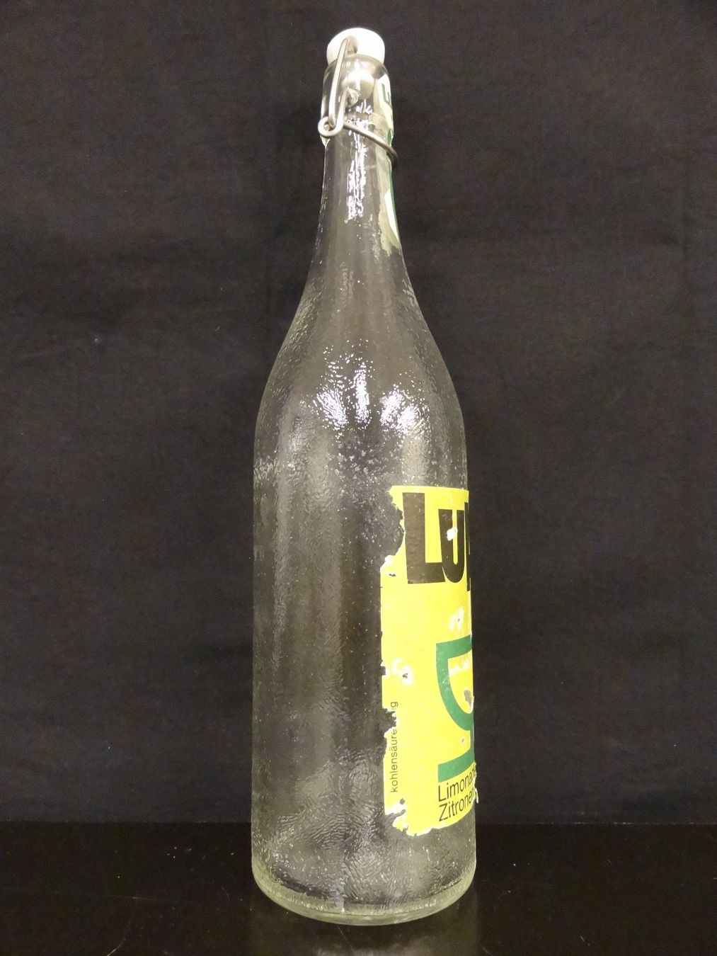 Verres, cruches & bouteilles: alte Flasche LUPO LIMONADE 1963 – D'occasion à Kerzers par Flaschenposten 4